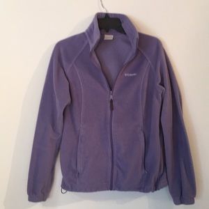 Lavender Columbia fleece